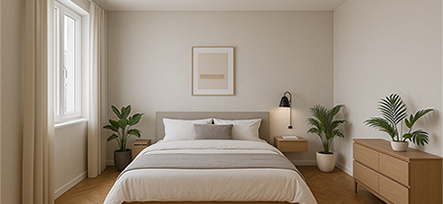 Wykończenie sypialni